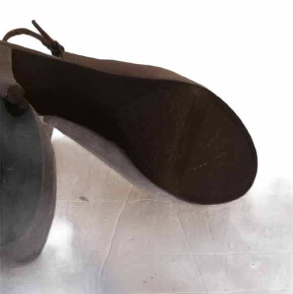 JLo Peep Toe Platform Slingback Sparkling Heels - Picture 13 of 15